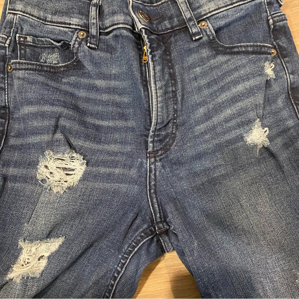 Express High Rise Skinny Jean - Picture 4 of 11